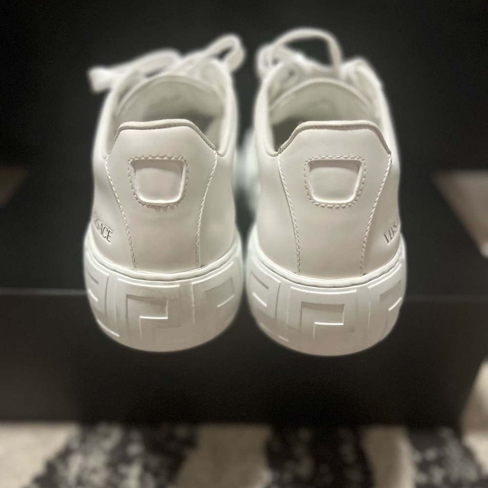 Versace Greca Logo Patch Sneakers - image 6